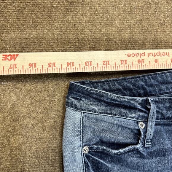 Good American Good Waist Women's Jeans Size 6/28 Blue Stone Wash Denim - Picture 3 of 11